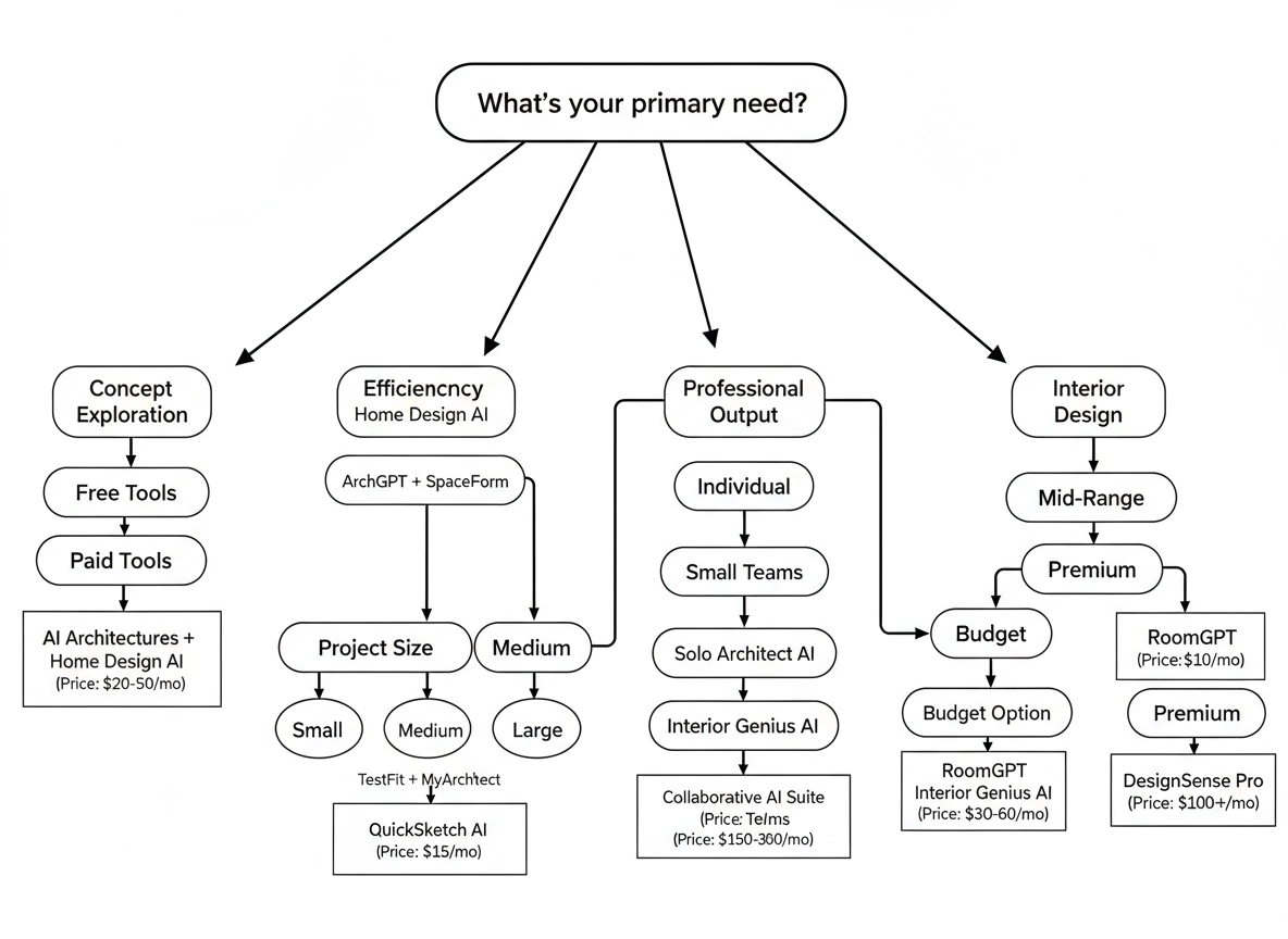 AI Architecture Tools Decision Tree