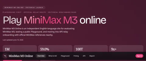 MiniMax M3 Online