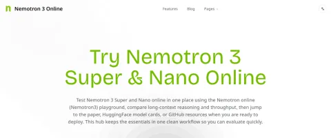 Nemotron 3 Online