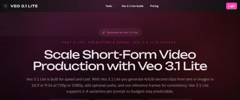 Veo 3.1 Lite